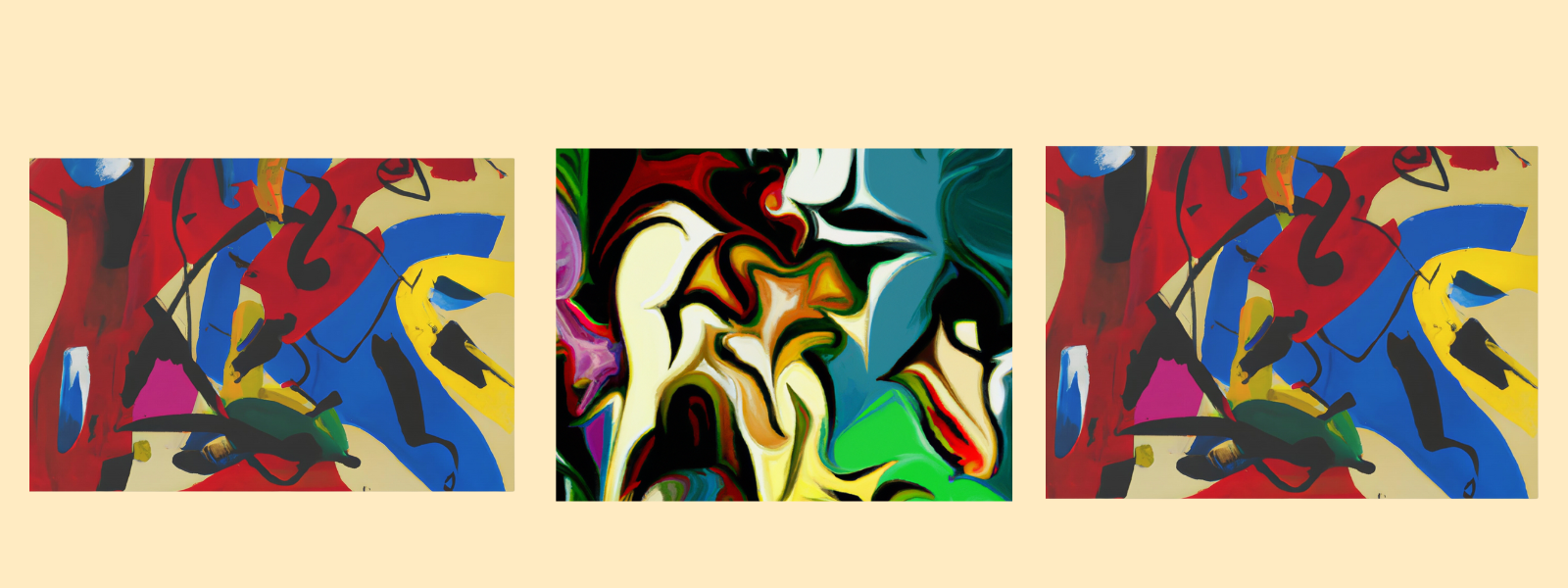 Trippy Painting Canvas